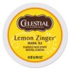 Celestial Seasonings Lemon Zinger Herbal Tea, Single-Serve Keurig K-Cup Pods, 24 Count 24 Count (Pack of 1) 3 71eWQns1Y1L