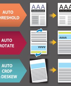 Plustek PS30D Duplex Document Scanner: with 50 Sheet Auto Document Feeder (ADF) and searchable PDF Function by Abbyy OCR. Support Mac and PC 12 71eWy5okg2L