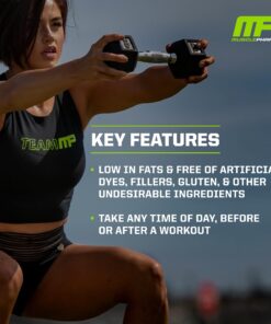 MusclePharm Combat 100% Whey, Vanilla - 5 lb Protein Powder - Gluten Free - 70 Servings 26 71eXODykwzL