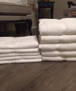 Zeppoli 24-Pack Washcloths | 100% Natural Cotton, 12 x 12 Inches, Commercial Grade Washcloth, Machine Washable Cleaning Rags and Wash Cloths for Bathroom 24 Pack 36 71eXR90q4qL