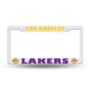 Rico Industries NBA Los Angeles Lakers Primary 12" x 6" Plastic Frame W' Decal Insert for Car/Truck Frame Automobile Accessory 16 71eXafclA8L
