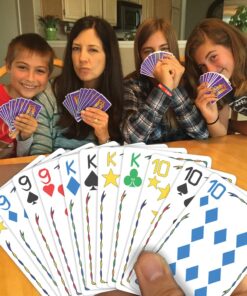 Alternative view of PlayMonster Five Crowns — The Game Isn't Over Until the Kings Go Wild! — 5 Suited Rummy-Style Card Game — For Ages 8+