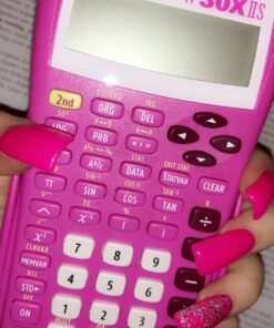 Texas Instruments TI-30X IIS 2-Line Scientific Calculator, Pink Single Pack 32 71eY4eoxdSL