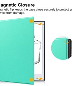 KuRoKo Slim Lightweight Book Folios Case Cover for Remarkable 2 10.3 inch Digital Paper(2020 Released)-Green Green 17 71eYM8gyeSL