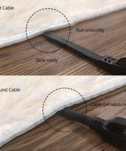 Cat8 Ethernet Cable, Outdoor&Indoor, 25 FT Heavy Duty High Speed Cat 8 LAN Network Cable, 40Gbps 2000MHz RJ45 Flat Internet Computer Patch Cord, Weatherproof S/FTP UV Resistant for Router/Modem/Gaming 25ft Black 15 71eYT6uSarL