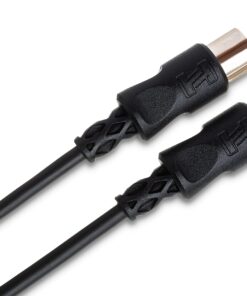 Alternative view of Hosa MID-305BK 5-Pin DIN to 5-Pin DIN MIDI Cable, 5 Feet 1 Count (Pack of 1)
