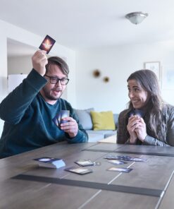 The Mind Card Game - Addictive Mind-Melding Fun for Game Night! Cooperative Family Game for Kids and Adults, Ages 8+, 2-4 Players, 15 Minute Playtime, Made by Pandasaurus Games 1 Count (Pack of 1) Board Games 38 71eZOOCTGtL