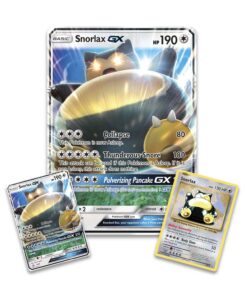 Pokemon TCG: Snorlax GX Box Card Game 31 71eaCE HpeL
