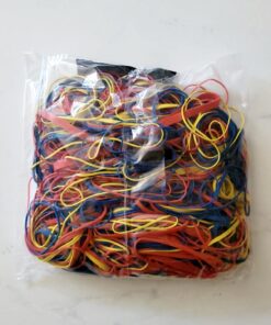Amazon Basics Assorted Size and Color Rubber Bands, 0.5 lb. 0.5 Pound Pack 30 71eaRqwoQ7L