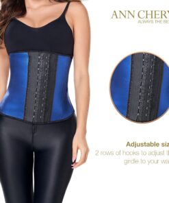 Alternative view of Ann Chery 2039 Corset Waist Trainer for Women - Colombian Waist Cincher - 2 Hook Latex Body Shaper L/36 (Fits 29-30 Inch Waist) Blue