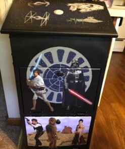 RoomMates RMK1586SCS Star Wars Classic Peel and Stick Wall Decals 1.5 " x 1.25 " to 9 " x 9 " 33 71eb1MAWMaL