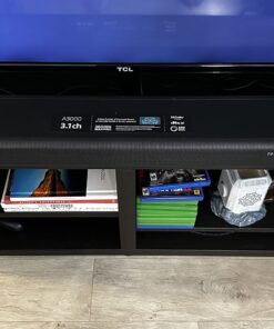 Sony HT-A3000 3.1ch Dolby Atmos Soundbar Surround Sound Home Theater with DTS:X and 360 Spatial Sound Mapping, works with Google Assistant Sound bar only 83 71ebGo07LsL