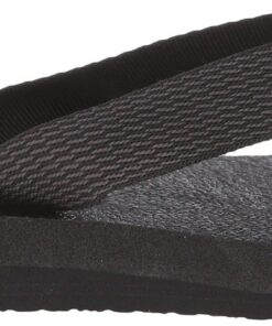 Sanuk Women's Yoga Mat Webbing Flip Flop 6 Black/Black 5 71ebMlAUWnL