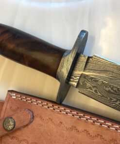 RAM-05 Damascus Steel Hunting Knife – Walnut Wood Handle 68 71ebZvIpzNL