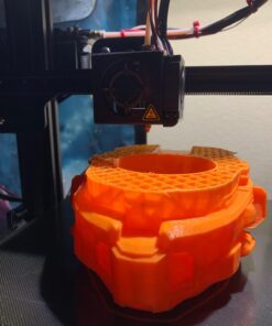 HATCHBOX 1.75mm Orange PLA 3D Printer Filament, 1 KG Spool, Dimensional Accuracy +/- 0.03 mm, 3D Printing Filament 43 71ebjxxBTaL