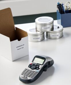 DYMO - DYM16952 Authentic LetraTag Labeling Tape for LetraTag Label Makers, Black Print on Clear pastic Tape, 1/2'' W x 13' L, 1 roll (16952) 156 in. X 1/2 in. 21 71ec0xi6UyL 1