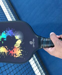 niupipo Pickleball Paddles, USAPA Approved Pro Graphite Pickleball Paddle/Paddles Set, Polypropylene Honeycomb Core, Cushion 4.72In Grip, Portable Bag/Paddle Cover, Lightweight Pickleball Racket black 33 71ecPC32qYL