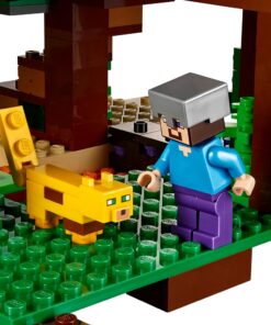 Alternative view of LEGO Minecraft The Jungle Tree House 21125