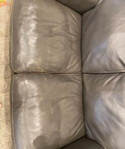 The Original Leather Recoloring Balm by Furniture Clinic - 16 Color Options - Leather Repair Kit for Furniture - Restore Couches, Car Seats, Clothing - Non-Toxic Leather Repair Cream (Dark Grey) Dark Grey 33 71edb02c 7L