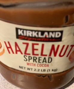 Kirkland Signature Hazelnut Spread with Cocoa, 2 Count, 4.4 Pound 11 71ee2Q5S9RL