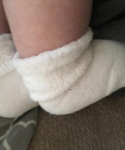 Gerber Baby Girls' 6-Pair Sock 6-9 Months White 14 71eeA7KHC5L