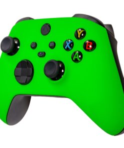Alternative view of Xbox One Series X S Custom Soft Touch Controller - Soft Touch Feel, Added Grip, Neon Green Color - Compatible with Xbox One, Series X, Series S GREEN SX