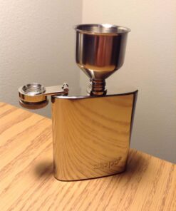 SE Stainless Steel Funnel for Flasks, Small Metal Funnel for Filling Drinking Liquor Flask, Transferring Oil, Juice, Milk, Attached Screw-On Cap 21 71eeeAnGbL