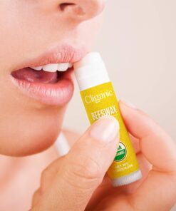 Cliganic USDA Organic Lip Balm Set - 3 Flavors - 100% Natural Moisturizer for Cracked & Dry Lips 0.15 Ounce (Pack of 3) 15 71eequuAjhL