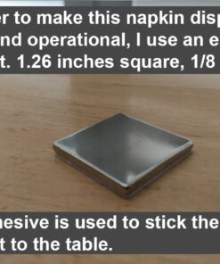 TableCraft Coca-Cola CC342 Drink Coca-Cola Napkin Dispenser,Red,Small 22 71ef D10aZL