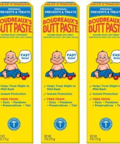 Boudreaux's Boudreaux's Butt Paste, Diaper Rash Ointment, Tube 4 oz (Quantity of 3) 4 Ounce (Pack of 3) 14 71ef2I2ZXMS