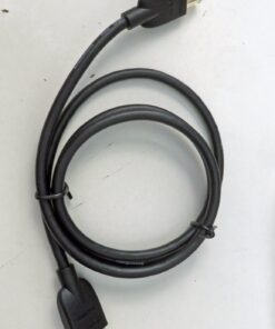 Amazon Basics High-Speed, 4K Ultra HD HDMI 2.0 Cable / Cord, 60 Hz, 2160p, 48 bit, 18 Gbps, 3D, male-to-male, 0.9m (2.9ft) for Laptop 1 Black 3 Feet 58 71efBEPwhTL