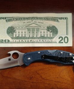 Spyderco Delica 4 Lightweight Signature Folding Knife with 2.90" Saber-Ground Steel Blade and Emerson Opener - Plainedge - C11PGYW 27 71efQJJR7jL