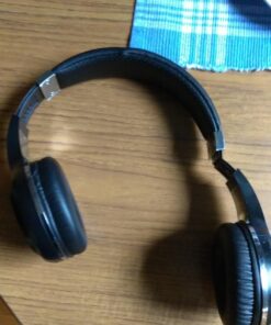 Bluedio V5.0 Bluetooth Headphones Over Ear, Wireless Bluetooth On-Ear Stereo Earphones Noise Cancelling, Soft Memory-Protein Earmuffs, w/Mic (Black) Black 42 71efaZMRzTL