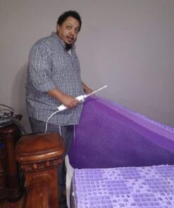 Hamilton Beach Electric Knife Set for Carving Meats, Poultry, Bread, Crafting Foam & More, Reciprocating Serrated Stainless Steel Blades, Ergonomic Design Storage Case + Fork Included, 5 Foot Cord Carve 'n Set Electric Knife 43 71effJEY5cL