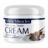 Silver Miracles Colloidal Silver Cream - 4oz - Colloidal Silver Skin Healing Cream - Sooths, Cools, and Promotes Healing of Burns and Sunburns - Moisturizes Dry Skin - Hand Made In the USA - Made With 99.999% Pure Silver