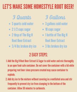 Hires Big H Root Beer Extract, Root Beer Soda and Dessert Syrup, 4 Fl Oz (Pack of 1) 4 Fl Oz (Pack of 1) 17 71egBxoXW9L