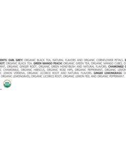 Tea Forte Single Steeps Loose Leaf Tea Sampler, Assorted Variety Box, Single Serve Pouches (Assorted - Tea Tasting), 15 Count (Pack of 1) 22 71egQa5uyXL