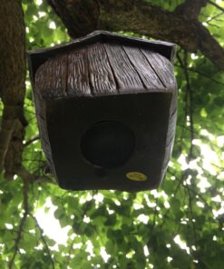 Dawhud Direct Hanging Bird Houses for Outside, Hand-Painted Bird Houses for Outdoors Decorative Birdhouses (Butterfly and Flowers Welcome) Butterfly and Flowers Welcome 32 71egZZxAbjL