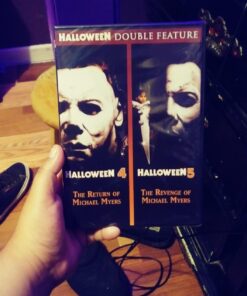 Halloween Double Feature: Halloween 4: The Return of Michael Myers / Halloween 5: The Revenge of Michael Myers DVD October 17, 2010 14 71egltUP1lL