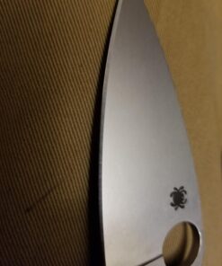 Spyderco Manix 2 Lightweight Signature Knife with 3.37" CTS BD1 Steel Blade and Translucent Blue FRCP Handle - PlainEdge - C101PBL2 51 71ehL0mkaCL