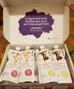 LEMONKIND 3-Day CORE Nutrient-Dense Cleanse: Detox, Boost Energy, Manage Weight, Break Bad Habits - Plant-Based, Non-GMO, Gluten-Free, Pressed, No Concentrates - 24 Unique Flavors. Core Cleanse (3 Day) 46 71ehdP8P6EL