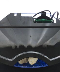 Tetra Crescent aquarium Kit 5 Gallons, Curved-Front Tank With LEDs,black 5-Gallon 31 71ehkJoiY L