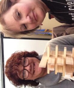 MindWare KEVA Brainbuilders - 3D brain building STEM challenges for boys & girls - Try to build the image - Practice spatial thinking - 20 planks & 30 puzzles 22 71ehp ZfoAL 4