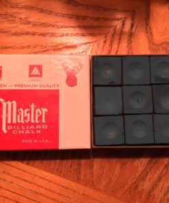 Master Billiard/Pool Cue Chalk Box, 12 Cubes Blue 15 71eiB7 4BL