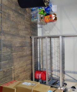 Amazon Basics Heavy Duty Storage Shelving Unit, Double Post, 5 Shelf, High-Grade Aluminum, Silver, 60 x 24 x 78 Inch 38 71eiHTK GCL