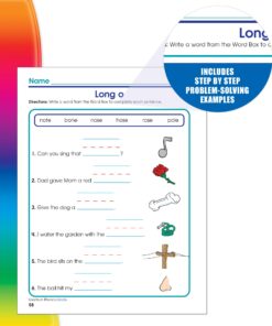 Carson-Dellosa Spectrum® Phonics Workbook, Grade 1 12 71eiUxAJUgL