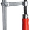 BESSEY GTR16B6 All Steel Table Clamp with 6 5/16 Capacity x 2 5/16 Throat Depth & 400 lb Clamping Force, Red/Silver 6 5/16 In. x 2 5/16 In. 400 lb Force 2 71eibc3R03L