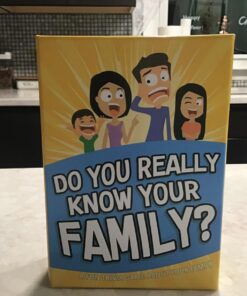 Do You Really Know Your Family? A Fun Family Game Filled with Conversation Starters and Challenges - Great for Kids, Teens and Adults 35 71eijBDqoYL