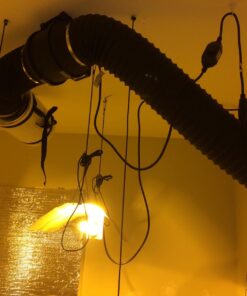 VIVOSUN Ventilation Kit 6 Inch 390 CFM Inline Duct Fan with 6" x 16"Carbon Filter Odor Control System with Australia Virgin Charcoal for Grow Tent Ventilation R6 w/ Carbon Filter 41 71ej8Cyst0L