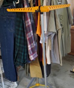 Sagler clothes rack - portable garment rack - foldable clothing rack use for clothes drying rack 30 71ejoX3TjfL